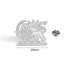 Persian Empire Lion Sun Pin Iran Brooch Vintage Persia Royal Emblem Stainless Steel Historical Persian Symbol Pin - Image 7