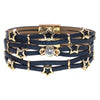 Star Bracelets for Women Bohemia Leather Bracelets Wrap Bracelets Magnet Bracelets Female Jewelry - Image 8