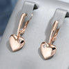 Love Heart Pendant And Necklace For Women Rose Gold Color With Zircon Modern Party Wedding Jewelry Gifts - Image 7