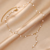 Pendant Necklace with Textured Chain and Multiple Charm Designs - Image 20
