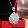 Women's Necklace for Wedding Engagement Brilliant Cubic Zirconia Elegant Pendant Necklace Gift Lady Jewelry - Image 5