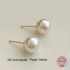 Senlissi 4-14mm Rio Silver Pearl Earrings Silver Stud Earrings for Women Jewelry Gifts - Image 8