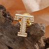 2PCS Metal Initial A To Z 26 Letters Pin Suit Shirt Collar Lapel Brooch Pin Badge Jewelry For Men Women Accessories - Image 9