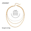 Stainless Steel Flat Snake-Chain Necklace in Multiple Styles - Image 16
