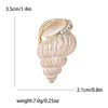 Classic Enamel Conch Brooch for Women Unisex Rhinestone Aquatic Life Pins Banquet Party Backpack Gifts Jewelry Accessories - Image 16