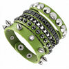 3PCS/Set Black Goth Emo Boho Bracelets For Men Women Punk Gothic Spike Rivets PU Leather Bracelet Bangles Party Jewelry Gift - Image 8