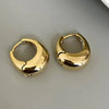 Tobest European Style Punk Geometric Half Metal Big Ball Round Earrings for Women Girls Party Accessories - Image 25