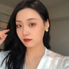 Charm Irregularity Fold and Wrinkle Metal Block Stud Earrings for Women Personality Korea Earring Jewelry Accessories - Image 6