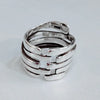 Silver Irregular Spring Woman Rings Wedding Vintage Jewelry Punk Accessories GaaBou Jewellery - Image 6