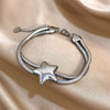 Five-Point Star Jewelry in Necklace and Bangle Styles - Image 9