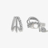 Crmya Classic Earrings for Women Zirconia Gold-plated Ear Cuff Stud Hoop Earrings Women Party Jewelry Accessories - Image 9