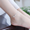 Silver Color Stamp Anklets For Women Foot Leg Chain Link Bracelet Double Layers Beach Accessories Jewelry - Image 77