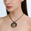 Long Chain Geometric Pendant Wooden Necklaces Pendants Sweater Necklaces Handmade Jewelry Gifts For Women - Image 19