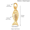 Enamel Fish Bone Squid Marine Sea Dalphin Charm Pendant, Gold Silver Plated Zircon Jewelry Finding Supplies - Image 41
