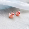 Cute Simple Funny Small Drop Earrings For Women Girls Children Animal Duck Frog Mushroom Cloud Shape Resin Dangle Jewelry Gift - Image 10