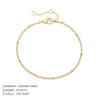 Simple Beads Chain Bracelet Jewelry Multi-layered Thin Link Chain Bracelet For Women Stainless Steel Chain Jewelry - Image 11