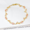 Charm Crystal Leaf Vine Flower Rhinestone Bracelet Necklace Jewelry Sets for Women Girl Party Wedding Jewelry Gift - Image 24