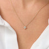 Tiny Flowers Dainty Necklace Gold Silver Color Stainless Steel Zircon Choker Necklace for Women Pendant Jewelry Gifts - Image 1