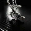 316L Stainless Steel Viking Rune Compass Pendant Chain Necklace For Men Jewelry Vintage Accessories - Image 2