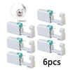 6pcs Disposable Ear Piercing Gun Built-in Earrings Studs Safety Self Ear Piercing Tools Set - Image 15