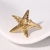 Bohemian Stainless Steel Ring Woman Vintage Jewelry Starfish Heart-Shaped Geometry Adjustable Open Rings Prom Accessories Gift - Image 13