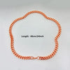 Copper Cuban Chain Necklace for Men Women, Style Rose Gold Plated Jewelry, Holiday Gift for Birthdays - Image 7