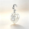 Heart Lock Key CZ Jewelry Set Women Melting Heart Pendant Necklace Imitation Pearl Bracelet Earrings Valentine Love Gift - Image 20