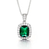 Geometric Cubic Zirconia Pendant Necklace for Women Temperament Female Wedding Neck Accessory Party Jewelry - Image 24