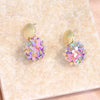 Flower Petal Beads Big Round Drop Earrings For Women Long Earrings Handmade Jewelry Gift boho - Image 17