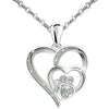 High End Geometric Design Love Cube Zircon Necklace with Removable Round Zircon Jewelry Elegant Daily Accessories - Image 31