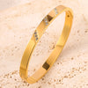 Zakol 5/1pcs Stainless Steel Bracelet With Shiny Zircon Stacking Jewelry Birthday Party Gift for Women - Image 16