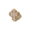 Aokaishen Cross Finger Ring Iced Out Zircon Prong Setting Luxulry Men Hip Hop Jewelry for Gift - Image 7