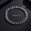 Cuban Chain Men Bracelet Classic Stainless Steel 3/5/7/9mm Width Chain Bracelet For Men Women Jewelry Gift - Image 7