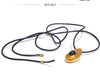 Stainless Steel Water Drop Agate Stone Pendant PU Leather Necklace for Women Statement Jewelry Accessories - Image 12