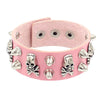 Punk Rivet Star PU Leather Bracelet Hip Hop Women Men Hip Hop Gothic Dark Girl Rock Jewelry Pendant Chain Accessories - Image 9