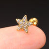 1pc Helix Piercing Earrings for Women Zircon Small Star Cartilage Tragus Piercing Ear Rings Body Accessories Jewelry Gift - Image 8