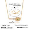 Ball Pendant Earrings Stainless Steel Gold Plated Jewelry Gift Ring Hoop Earrings For Women - Image 42