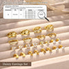 1Pair Flat Back Earrings for Women Steel Earrings Hoop Stud Cartilage Tragus Piercings - Image 6