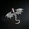 Shmik Classic Women Men Enamel Dragon Creative Brooch Badges Unisex Suit Coat Casual Accessories Buckle Pin Party Corsage Pins - Image 2