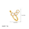 Star Stainless Steel Ear Cuff for Women Cubic Zirconia No Piercing Ear Clip Minimalist Jewelry Party Gift - Image 6