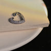 1pc Fake Piercing Heart Clip Earrings Female Delicate Zircon Buckle Ear Cuff Cartilage Ear for Women Jewelry - Image 4