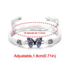 Woven Butterfly Flower Cord Bracelet with Adjustable Length - Image 35