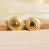 Maillard Series Stainless Steel Earring Tiger Eye Stone No Fade Earrings Sun Oval Butterfly Fan-Shaped Jewelry - Image 6
