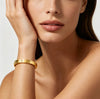 Simple Cross Stainless Steel Bangle Can Open Bracelet For Women Men Gold Color Daily Cuff Jewelry 1PC - Image 4