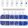 100/50cm Long Crystal Chain Nail Charms 1.5/2mm Shinying Clear/AB Diamond Nail Art Metal Steel French Manicure Crystal - Image 26