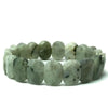 Multi-Faceted 10 x 14 mm Beaded Bracelet in Mixed Stone Colors - Image 11