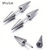 Three-Piece Stainless Steel Spike Piercing Stud Set - Image 16