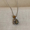 Spotted Tiger Eye Stone Irregular Pendant Necklace for Women Long Chain Girls Charm Aesthetic Jewelry Accessories - Image 8
