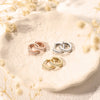 2/6PCS 316L Stainless Steel Minimalist Hoop Earrings Crystal Zirconia Small Cartilage Helix Tragus Piercing Jewelry for Women - Image 4