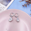 European Retro Asymmetrical Pearl Earrings for Women Titanium Steel Earrings Long Earrings Sassy Earrings - Image 7